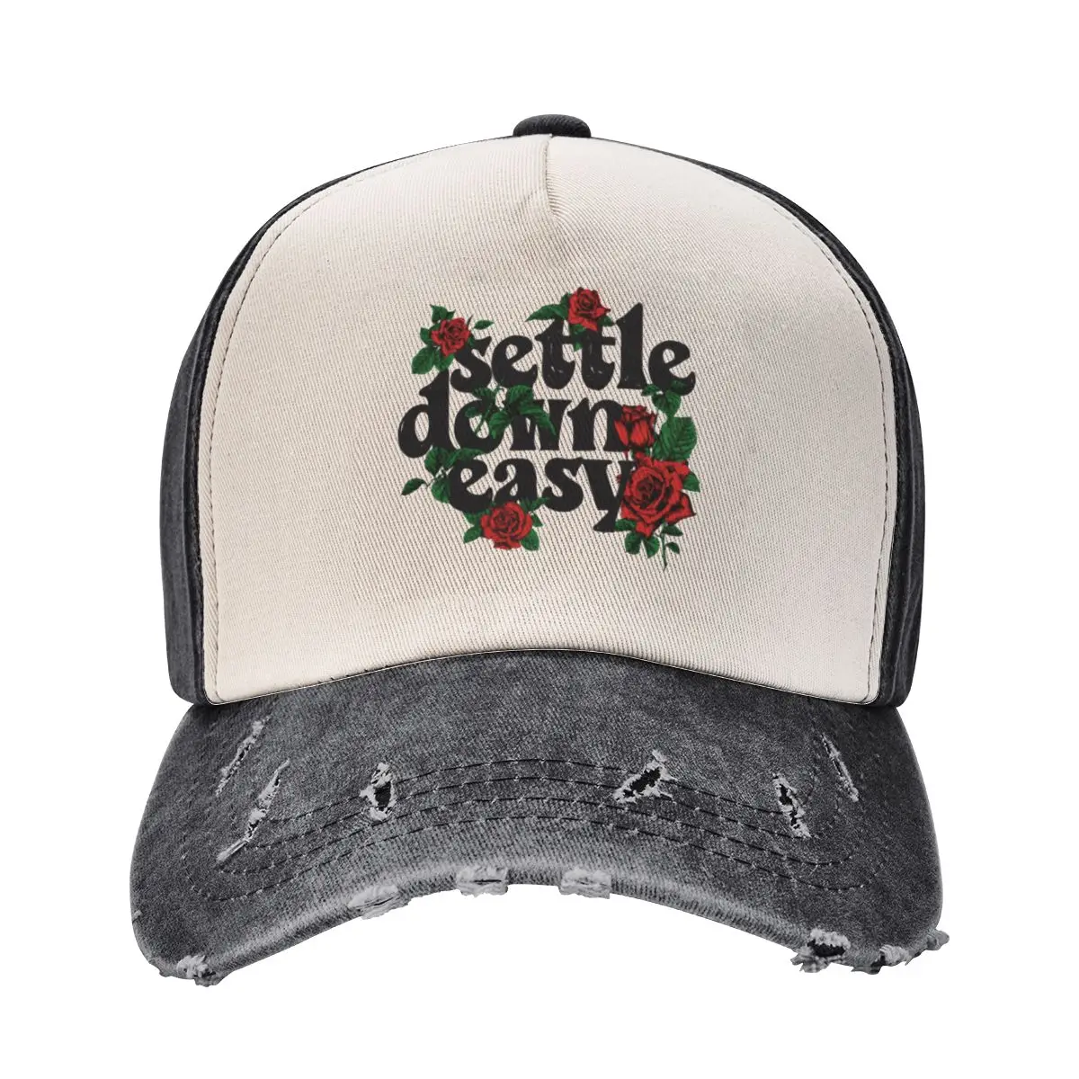 

Grateful Settle Down Easy Dead Baseball Cap Luxury Brand Beach Bag derby hat Golf Men Women's