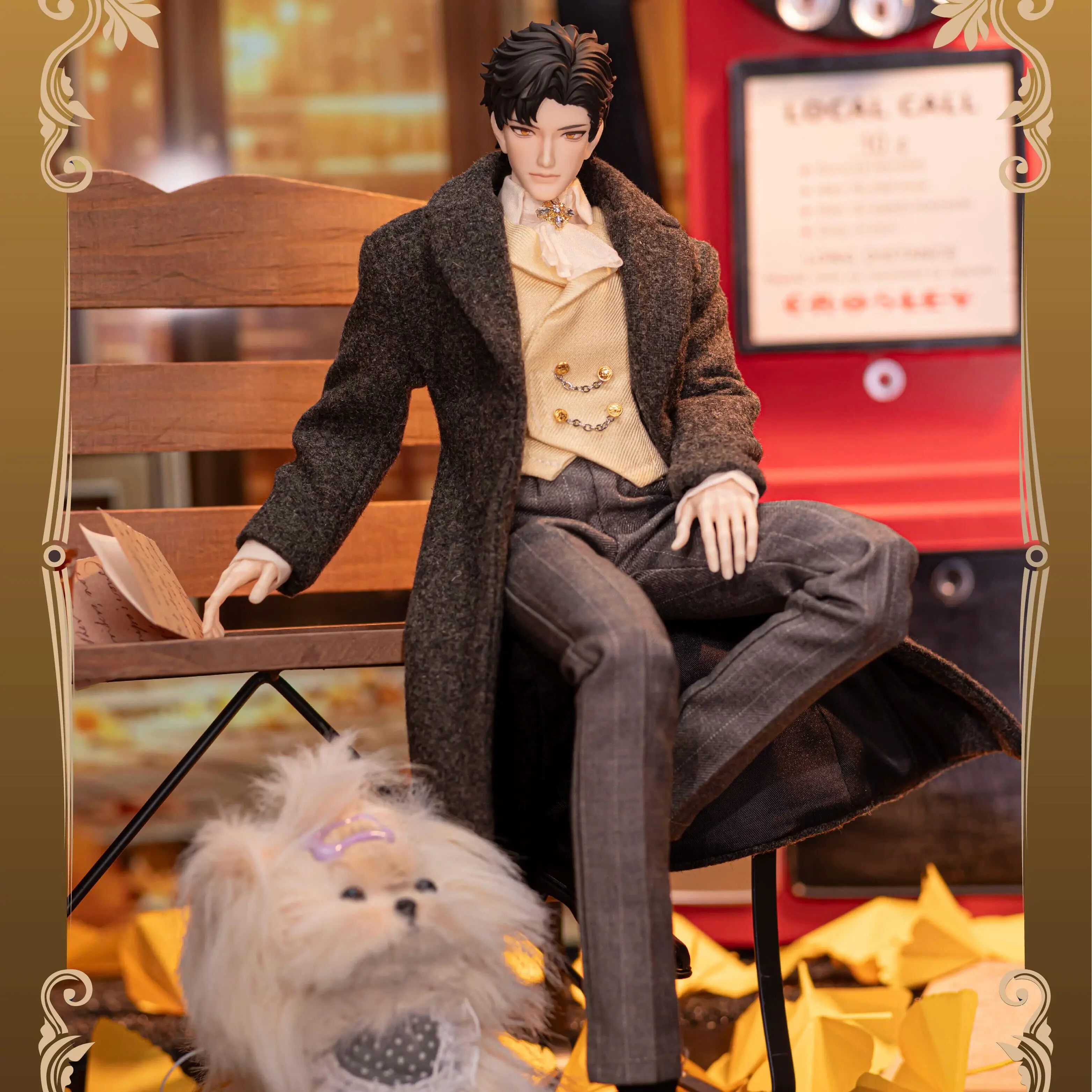Moowodart Bjd Blind Box Articulated Action Figure Poseable Collectible Male Character Doll Desktop Decoration For Collectors