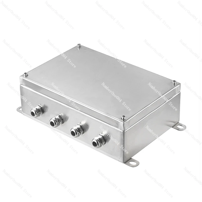 

Stainless steel outdoor rainproof junction box cable breakout box three-proof terminal 316 custom protective box