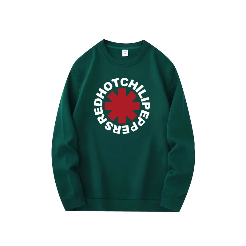 Men's new fashionable round neck sweater, casual and daily comfortable round neck sweatshirt, pattern printing, men's jacket