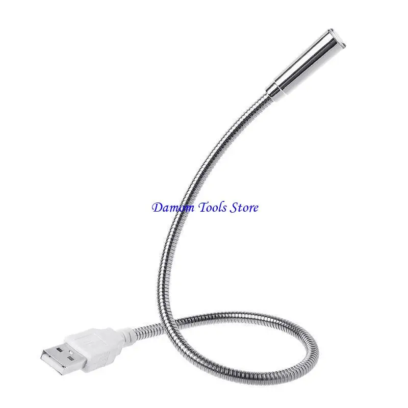 57BE USB Flexible Light Led  Keyboard Lamp Rechargeable Adjustable Hose Accessories