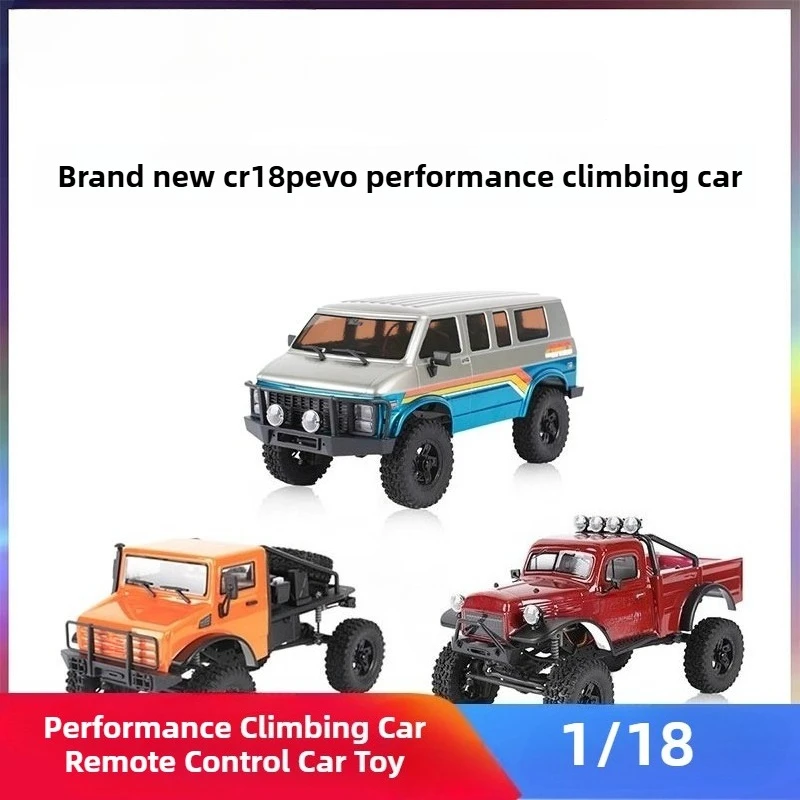 

CR18P 1/18 RC Performance Crawler с фронтальной металлической шестерней, низким центром тяжести, игрушкой-фургоном с дистанционным управлением