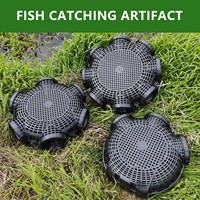 Yellow Eel Shrimp Cage fishpot 3/6/8 Hole Design Cage Suitable for Outdoor Fishing Gear