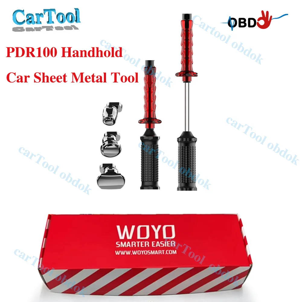 

WOYO PDR100 Handhold Auto Sheet Metal Tools Paintless Cold Glue Dent Repair Pulling Kit Dents Hail Pits PDR 100
