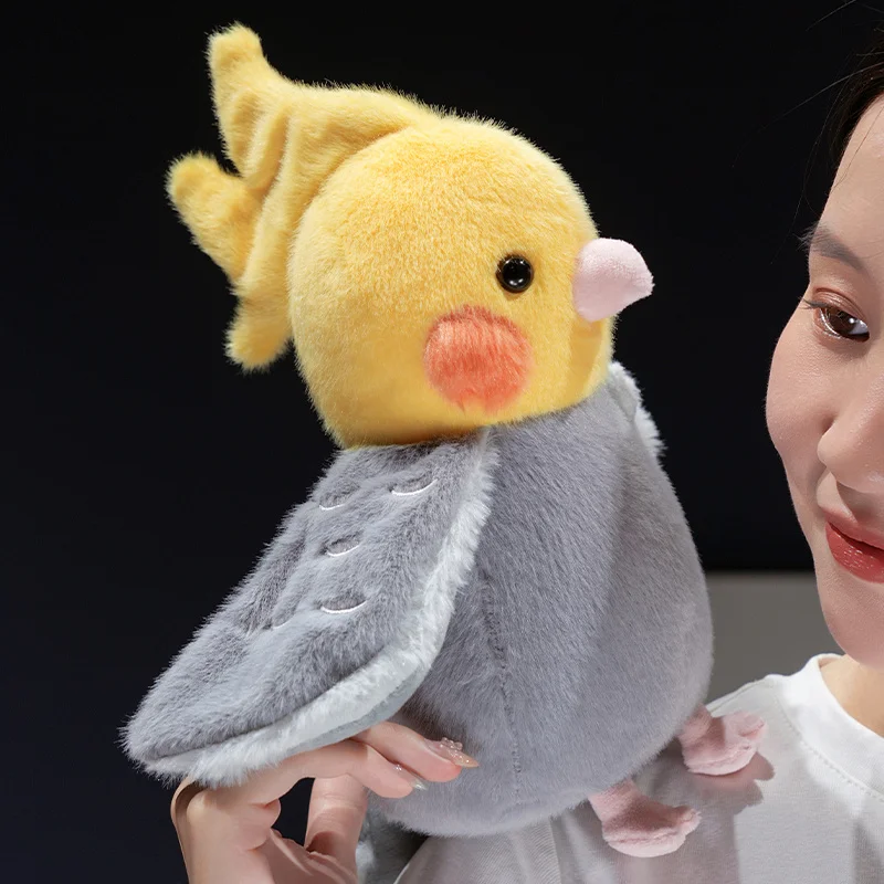 20cm Bird Hand Puppet Plush Toys 25cm Bird Soft Stuffed Toys Doll Educational Baby Toy Kawaii Bird Hand Puppet Kid Birthday Gift