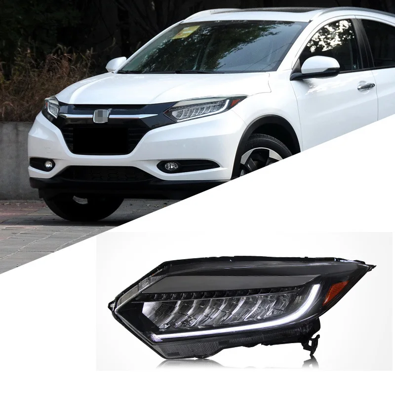 

Suitable for 15-18 Honda Binzhi headlight assembly modified LED daytime running light, running water turn signal, wing headlight