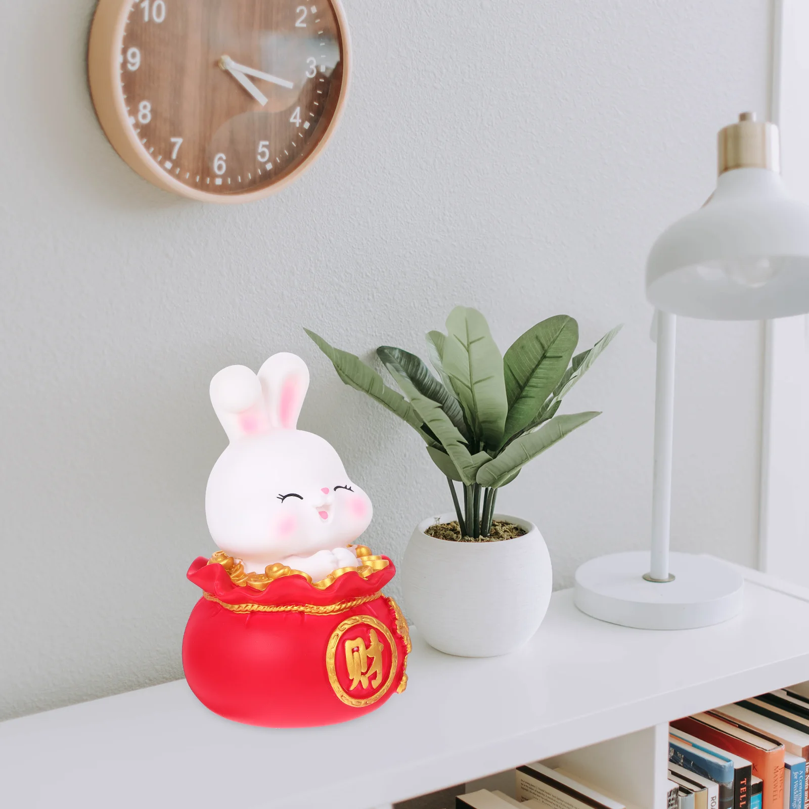 كبير الفينيل الأرنب عملة البنك أرنب شكل الكرتون سطح المكتب حصالة على شكل حيوان عملة توفير جرة الاطفال حصالة حصالة البنوك أصبع للفتيات #3