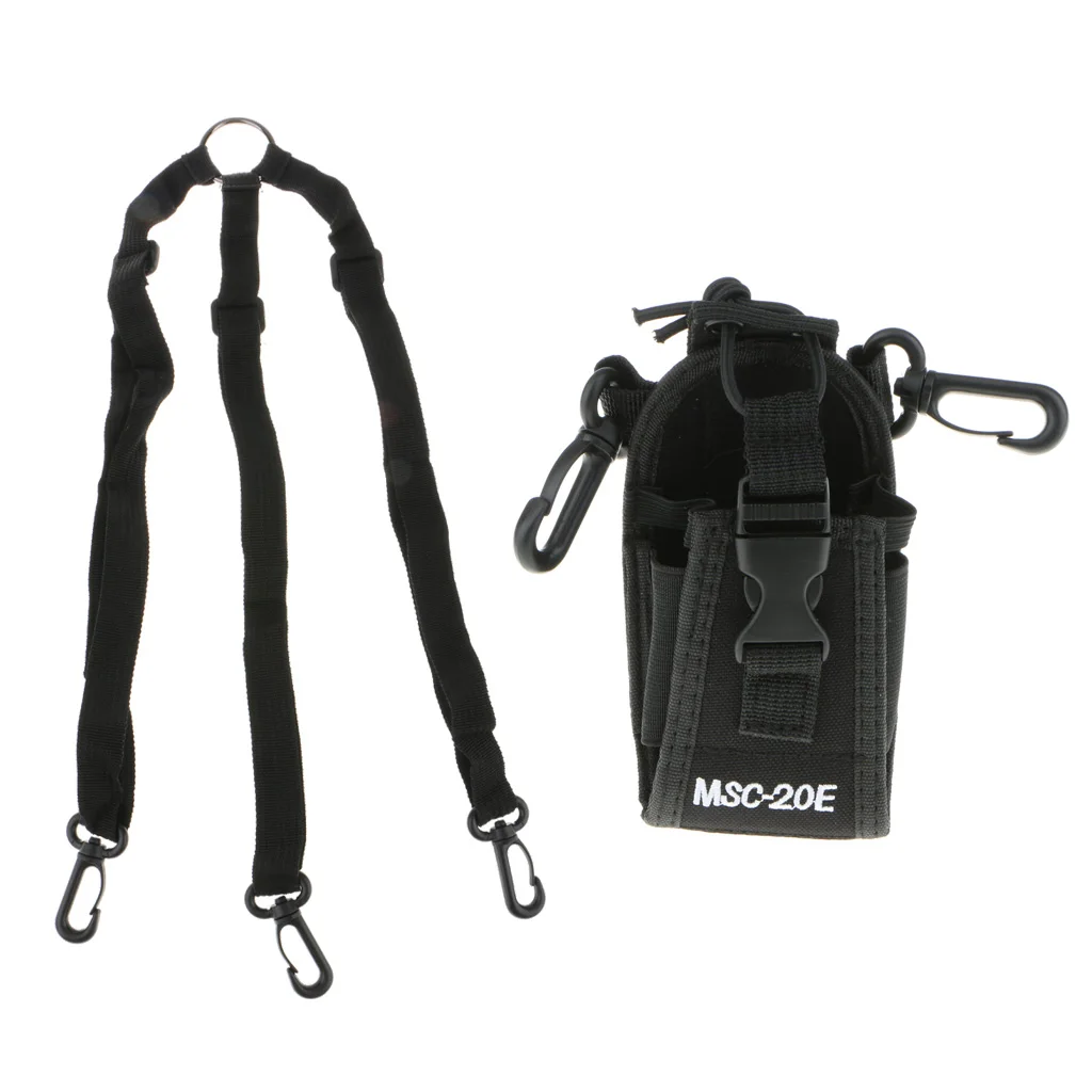 Walkie Talkie Pouch Case Holder Radio Nylon Bag For BAOFENG UV-5R/Keep Your  Hands Free, Safety And Convenience