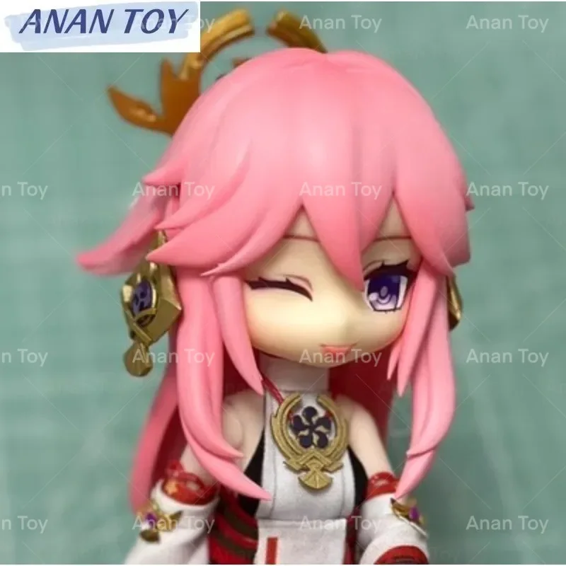 

Yae Miko Ob11 Water Sticker Face GSC YMY Doll Handmade Water Sticker Faceplate Anime Cosplay Toy Accessories