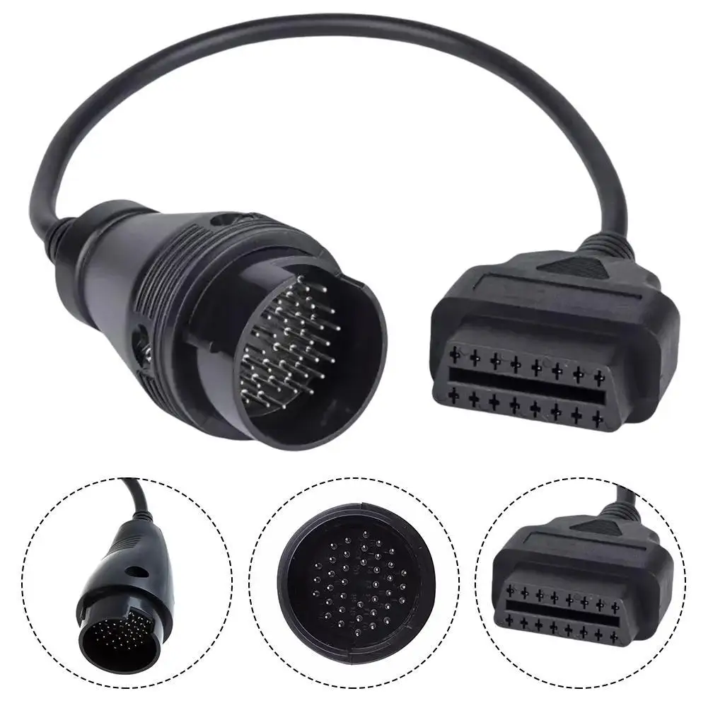 Truck Diagnostic 38Pin Cable Connector For BENZ SPRINTER 38 Pin Truck Heavy Duty OBD2 Extension Cable Adapter