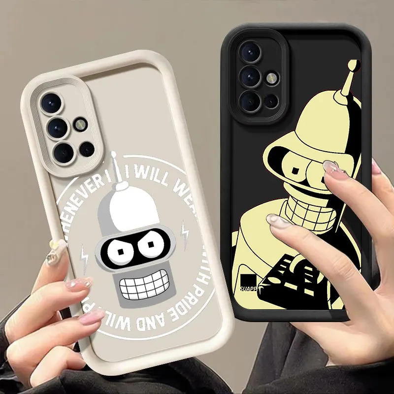 Amine Cute F-Futurama Sky Eye Stairs Soft Silicone Phone Case For Samsung Galaxy S20 S21 S23 S24 FE S22 S25 Plus Ultra