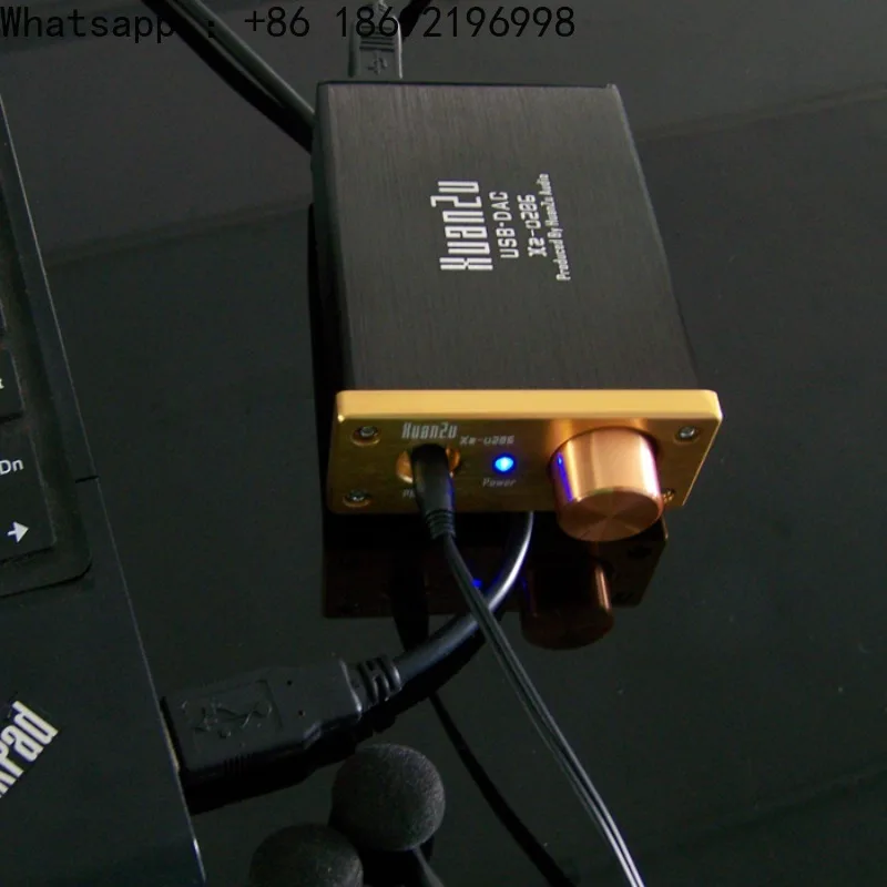 

HIFI Audiophile USB External Sound Card DAC Decoder USB to Coaxial Optical Output WM8740 U206