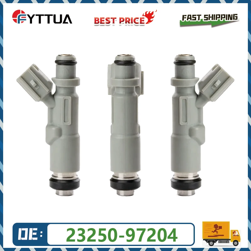 

3pcs Fuel injector 23250-97204 23209-97204 for Daihatsu Hijet Mini Truck S210P
