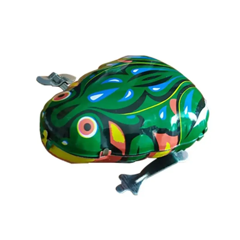 Frog toy, Chickip Dancers, animal clockwork, locomotive, fire truck, tin tank, 80, 90 generation nostalgic toy