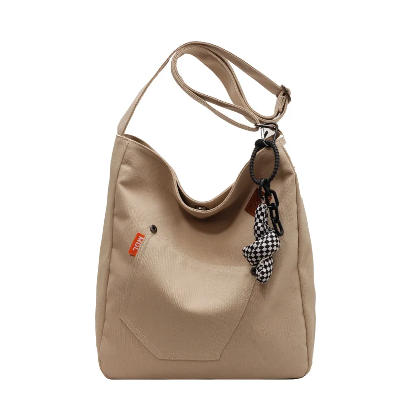 

Japanese Crossbody Canvas Bag New Luxury Large Bags Single Shoulder Large Capacity Versatile Commuter Tote Handbag