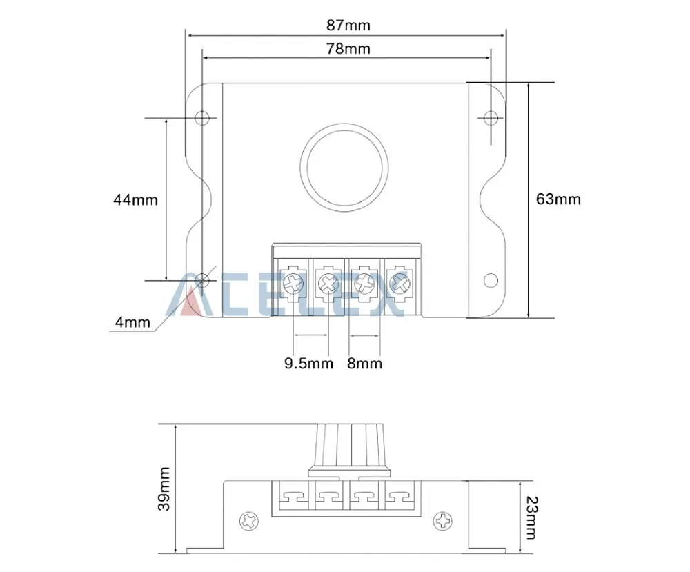 LED Dimmer Adjustable Brightness Lamp Bulb Strip Driver Single Color Light Power Supply Controller 30A DC 12V 24V 360W