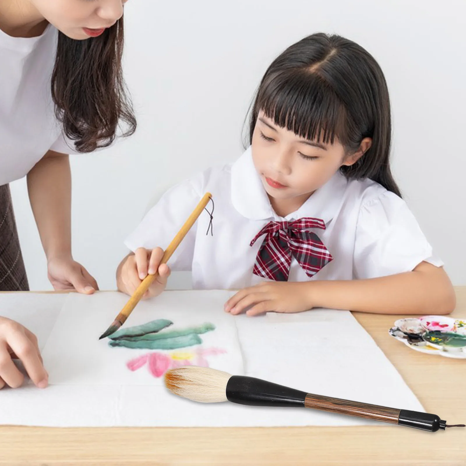 

3Pcs Large Chinese Ink Painting Brush Set Calligraphy Drawing Sumi Watercolor Art Supplies Chinese Paint Brush