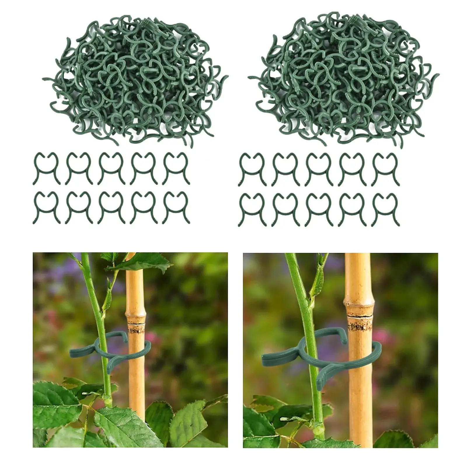 Plant Vine Wall Clips Reusable Lightweight Easy to Use Versatile Usage