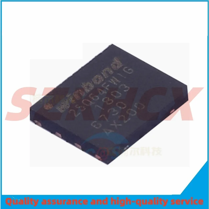 2--5PCS/LOT 100% New 25Q64FWIG W25Q64FWIG QFN Chipset