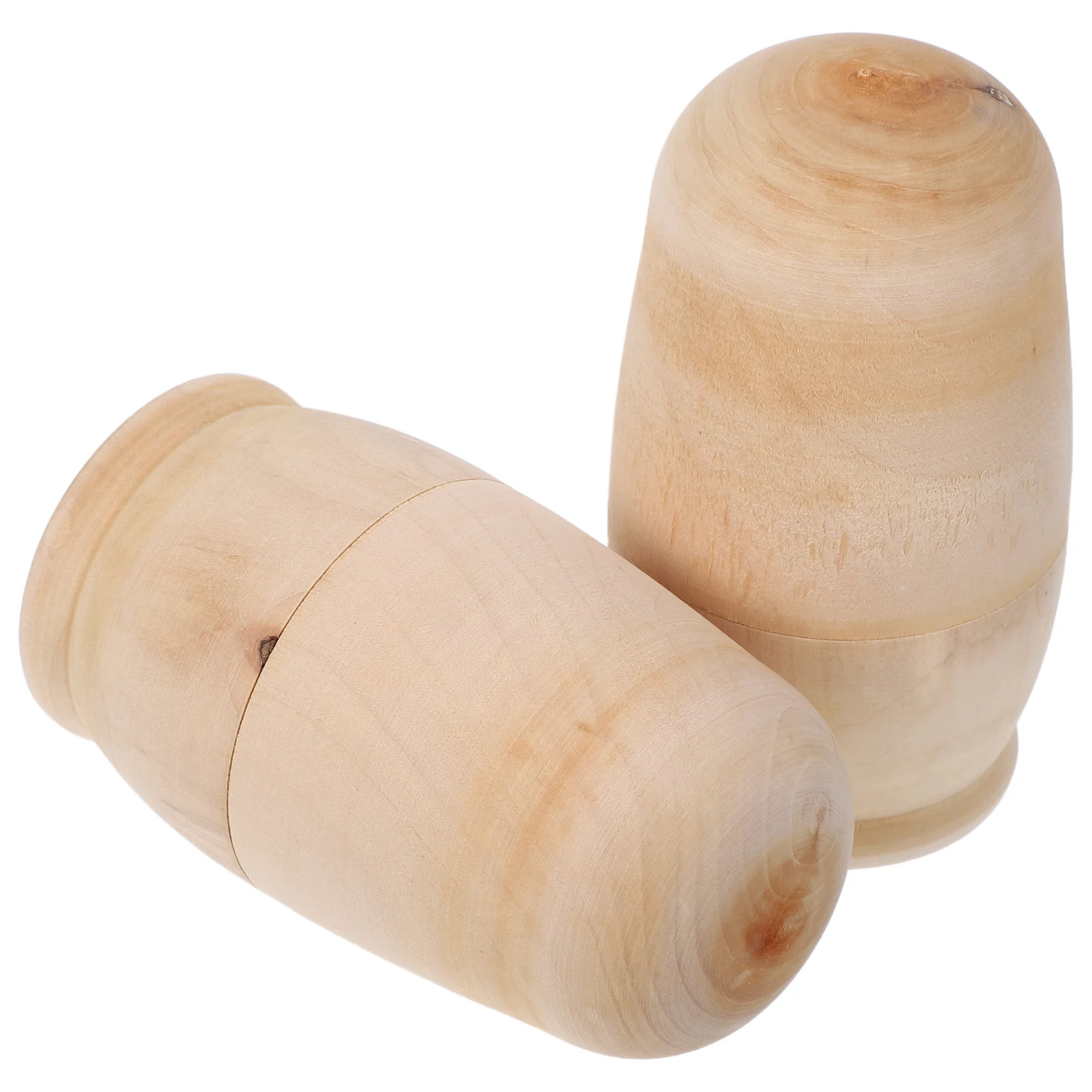 مجموعتان من لوازم الرسم الخشبية الروسية ماتريوسكا اليدوية للأطفال، ديكور سطح المكتب للحفلات اليدوية، هدية تعليمية إبداعية، نموذج DIY #4