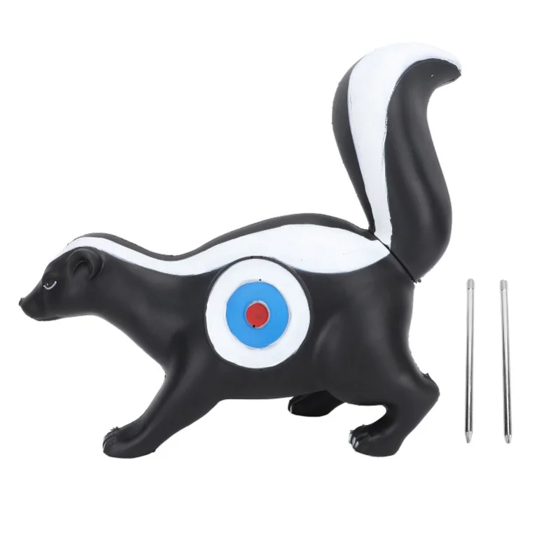 

Archery Target Arrow Target 3D Skunk Animal PU Portable Archery Accessory For Training Practice