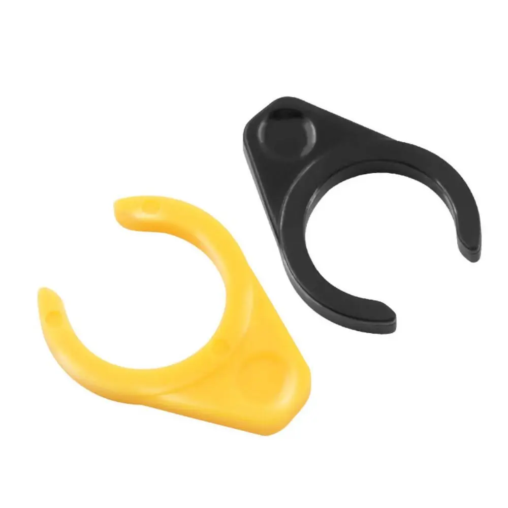 2pcs Fixed Lock Ring Bicycle Pedal Lock Ring Quick Release MKS Pedals Bike Avoid Automatic Unlocking Black/Yellow