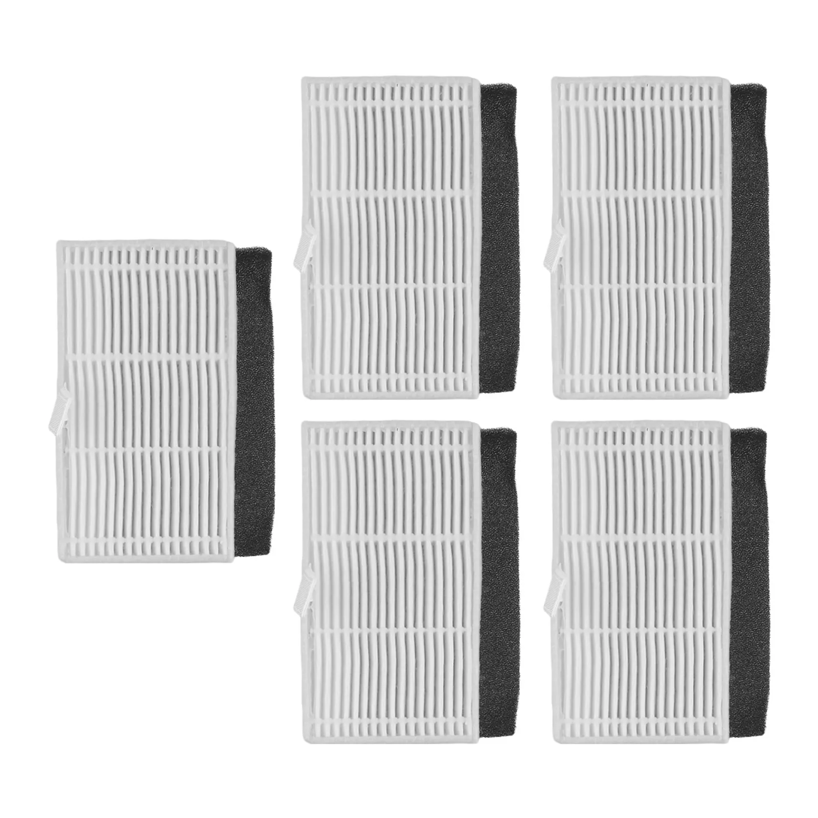 

5pcs Filters For Midea S5 Plus For Cecotec For Conga 2299 Ultra Robot Vacuum Cleaner Spare Replacement Filters Sweeper Parts