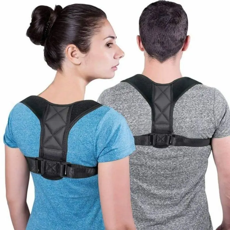 Back Brace Support Belt Adjustable Back Posture Corrector Clavicle Spine Shoulder Lumbar Posture Correction
