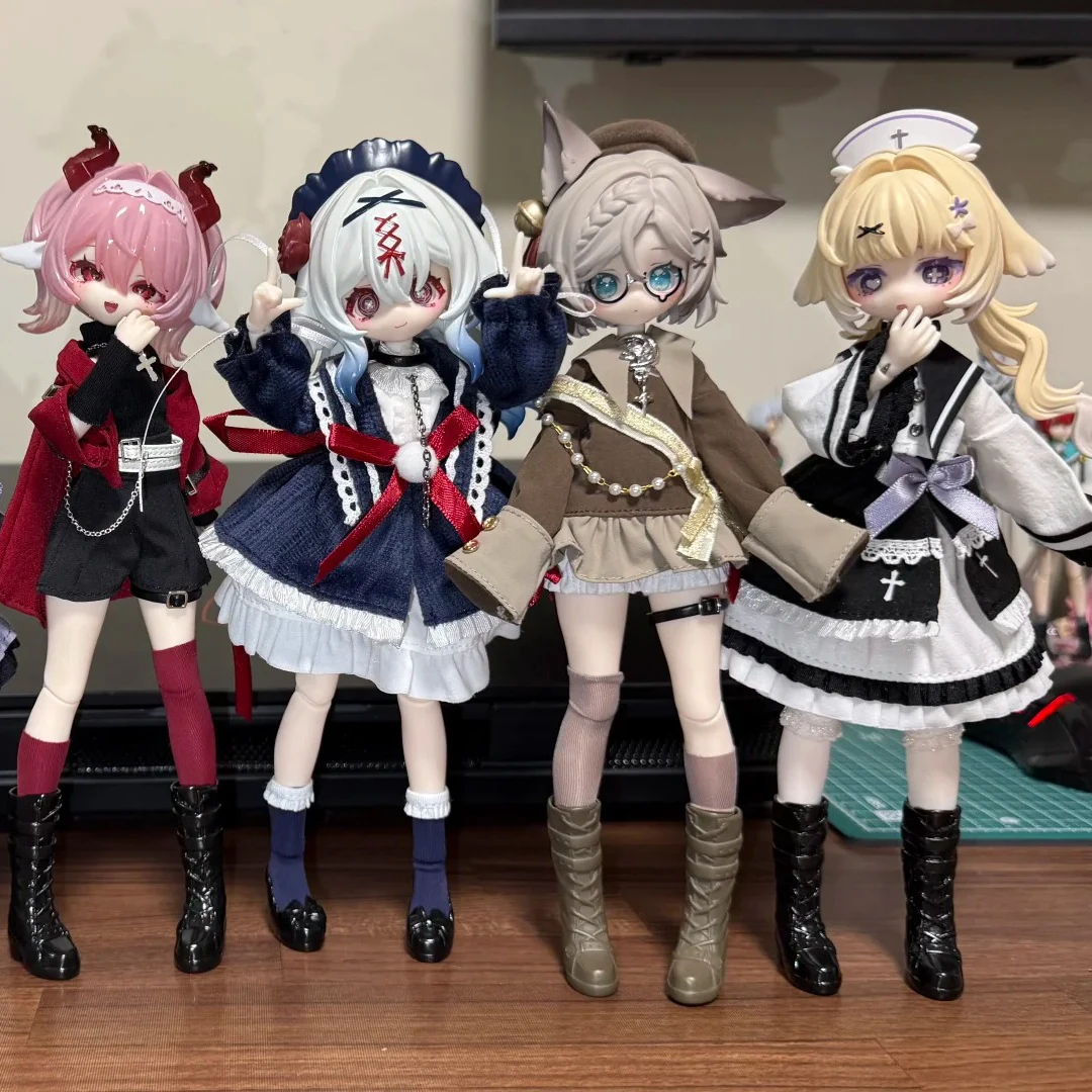 

Meki Final Blessing Series 1/8 BJD Blind Box Mystery Box Toys Cute Action Anime Figure Kawaii Model Gift