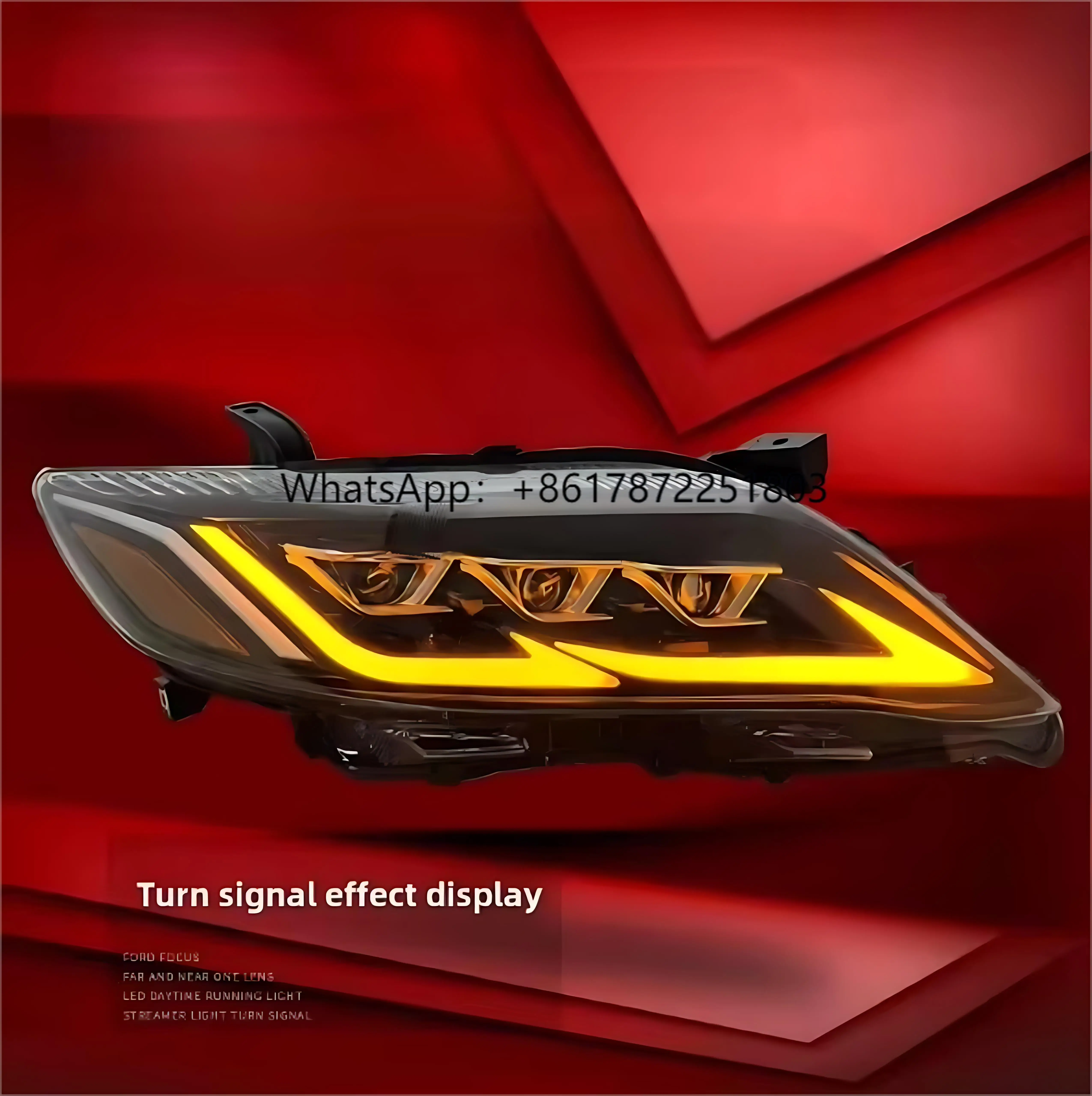 

Auto Parts Upgraded LED Modified Head Light Headlight Headlamp Assembly for Camry 2009-2011
