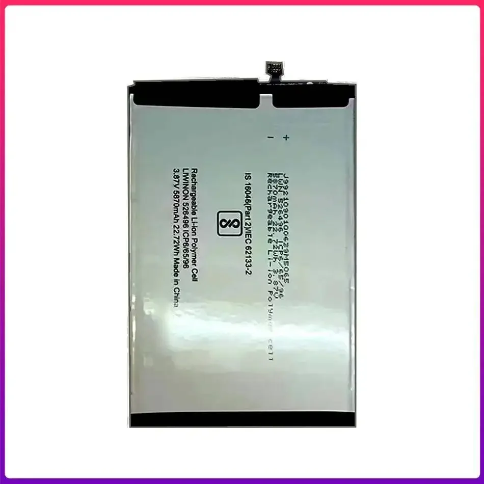 6000mAh BL-58CT Robust Mobile Phone Battery For Tecno Spark 7 7T KE6J KF6 KF6P KF6J