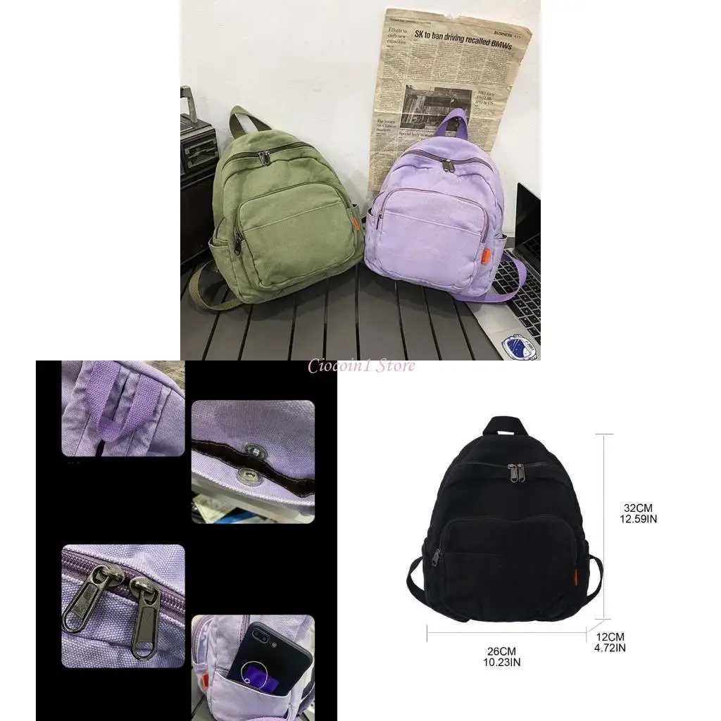 

Y1UB Fashion Backpack School Bag Bookbag Travel Laptop Backpack for Student Teenager