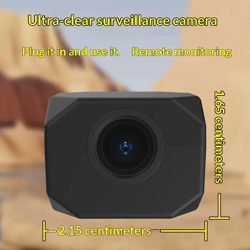 4K HD Mini Camera WiFi IP APP Remote Monitoring Lightweight Portable Camcorder Smart Home Surveillance Security Camera