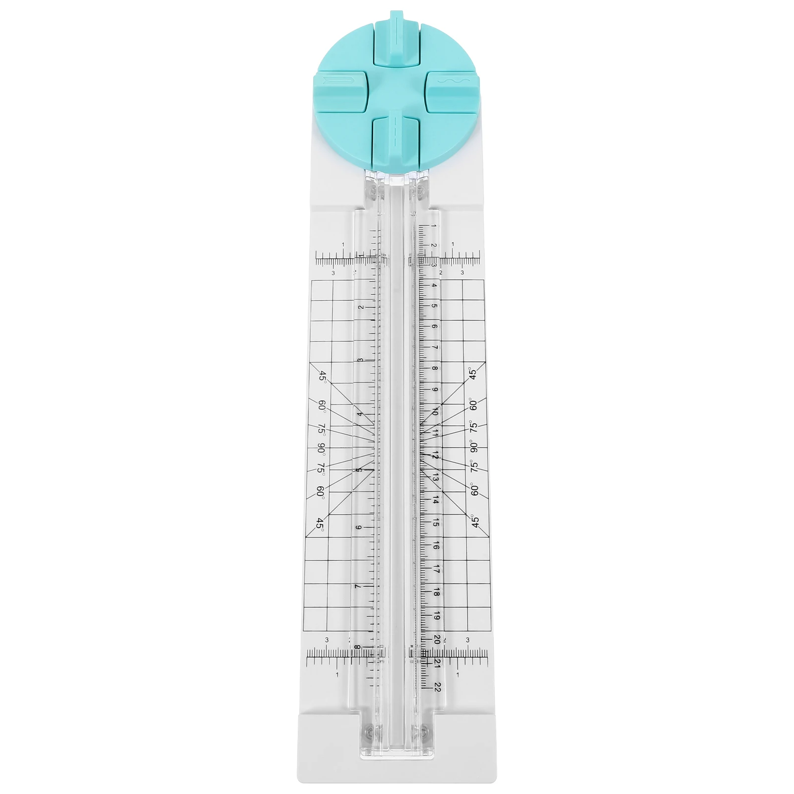 

4in1 Paper Bright Color Small Portable Trimmer for Classroom Craft Projects Scrapbooking Tool Lace Cutting Manual Plastic