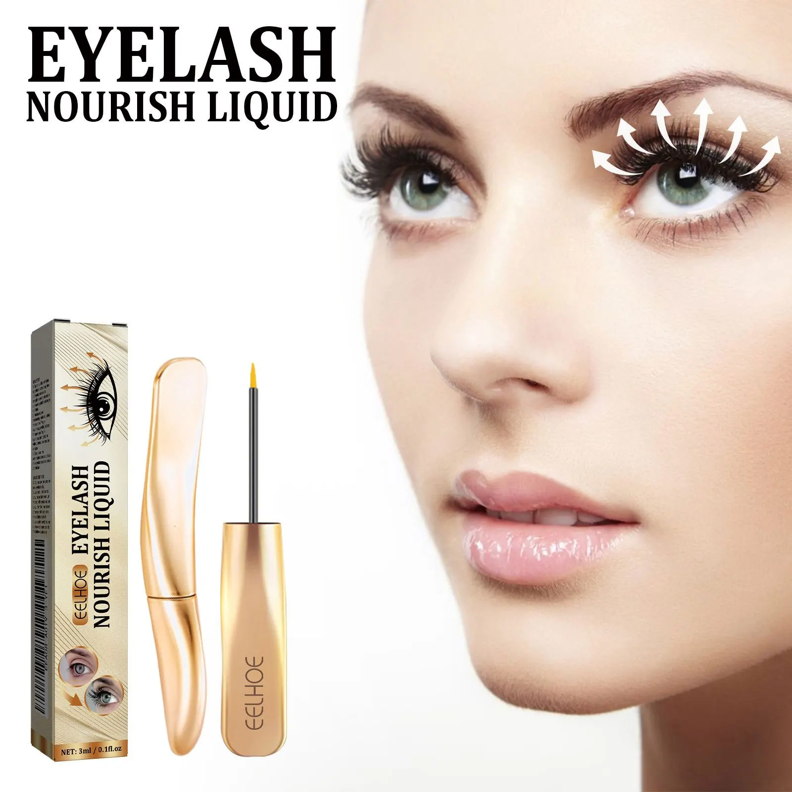 Eyelash Nutrition Liquid Longer Fuller หนาขนตาขนตา Fast Growing Eyebrow Enhancer เซรั่มผลิตภัณฑ์ Lash Lift Eye Care