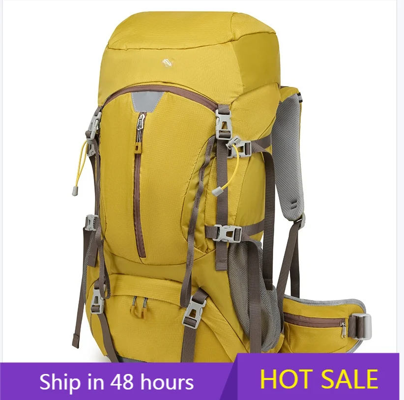 

YTYIN New 50 Liter Nylon Waterproof Large Capacity Multi-Functional Sports Equipment Bag for Outdoor Mountaineering Camping Hiki