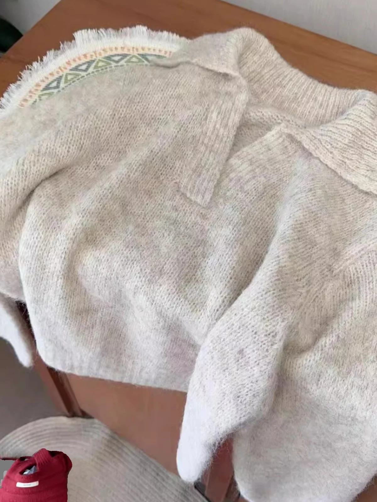 

Rixo Rane Women's Vintage Ne Knitted Sweater Soft Cozy Base Layer irt Stand Collar Inner Wear Autumn Winter Top