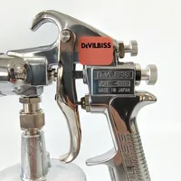 Devilbiss Spray Gun JGX-502 Car Spray Gun Nozzle 1.4 / 1.8mm Pneumatic Gravity Type / Up Suction Type Paint Spray Gun