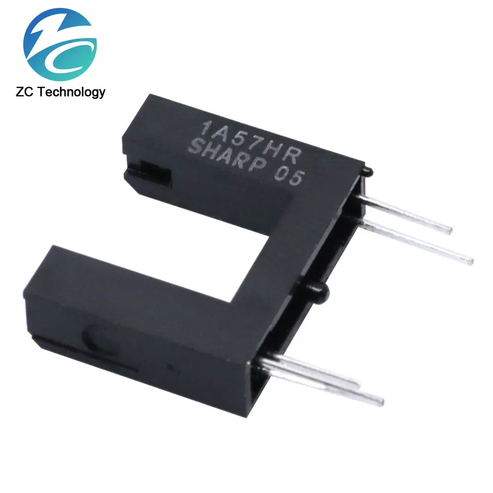 1A57HR GP1A57HRJ00F PHOTOINTER OPIC SLOT 10MM PCB Optical Sensors - Photointerrupters - Slot Type - Logic Output