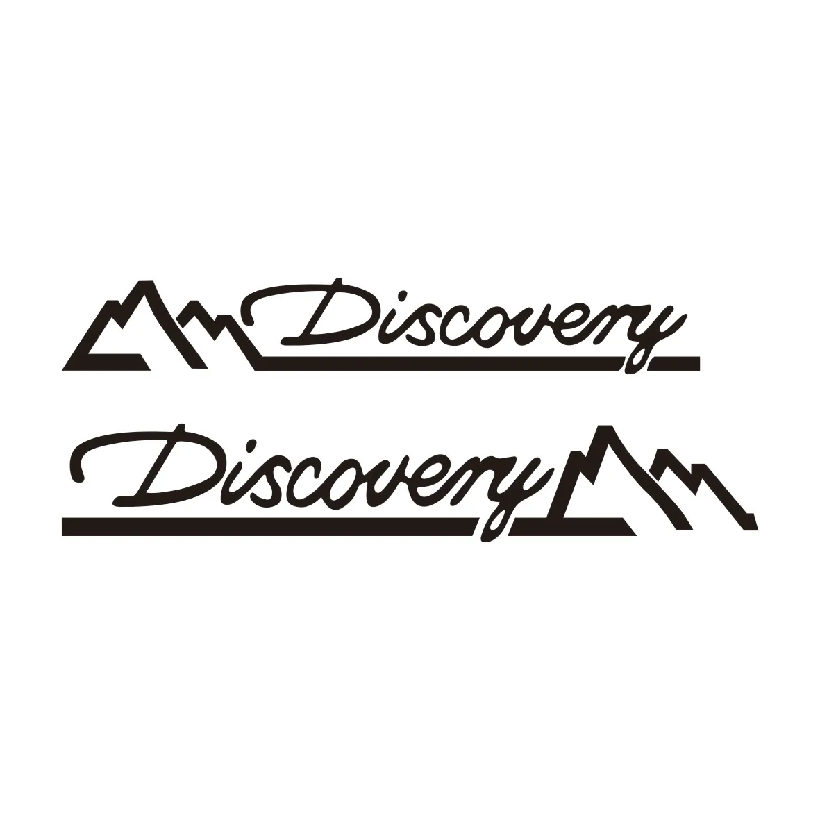 2 Pcs Door Side Sticker Mountain Graphics Bumper Body Decal For Land Rover Discovery 1 2 3 4 5 TDI TD5 Sport L462 L318 L319