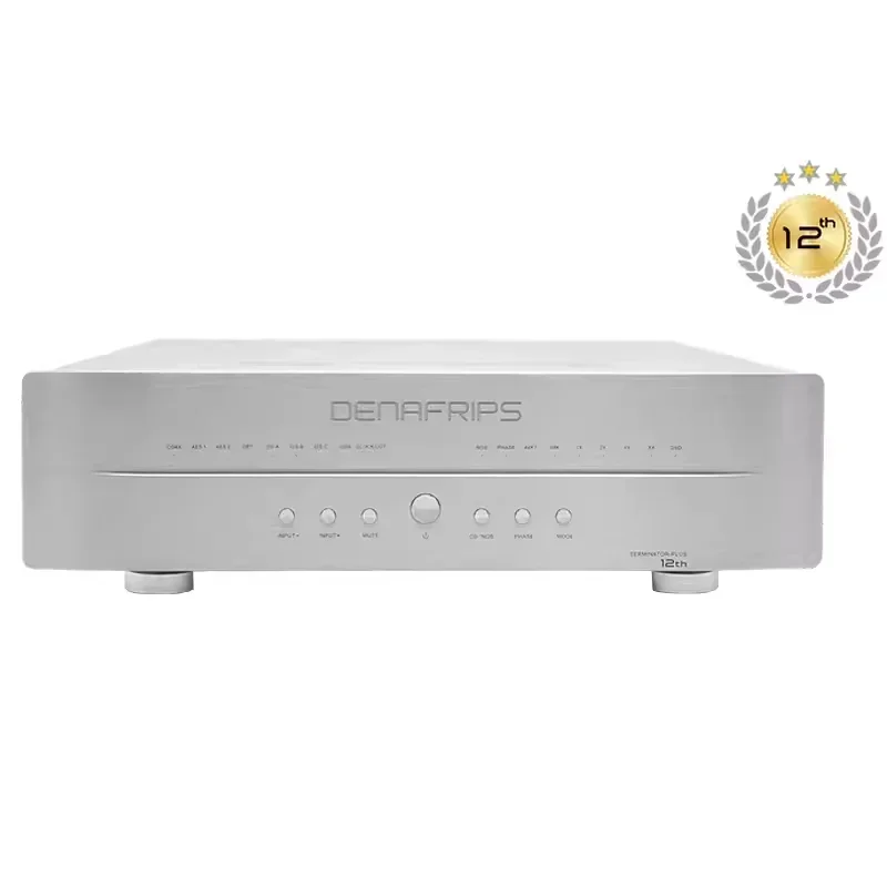 Denafrips TERMINATOR-PLUS 12° decodificatore di punta completamente bilanciato R2R DAC DSD64-DSD1024 (USB e I2S) Ingresso coassiale AES EBU hdm IIS RJ45