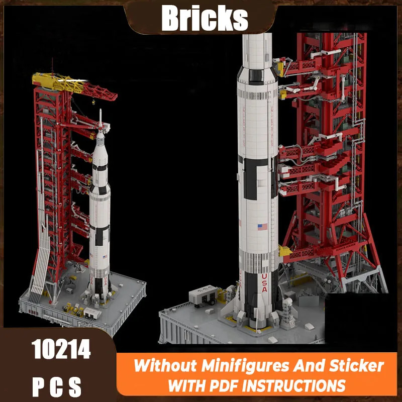 

Новые строительные блоки Moc, модель ракетной установки, технологический модуль, строительные блоки, детский фестиваль, подарочная игрушка, набор «сделай сам»