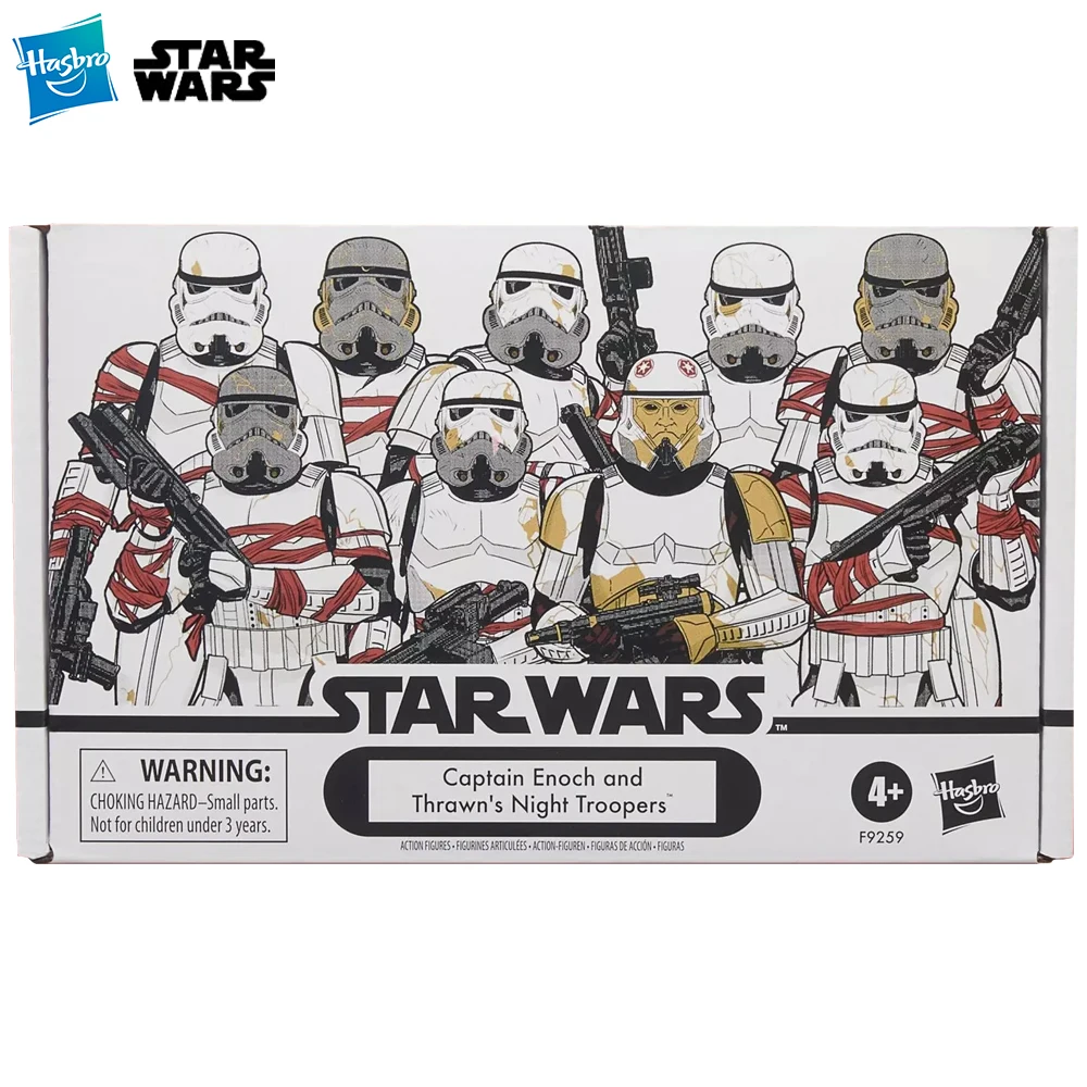 In-Stock Hasbro Star Wars The Vintage Collection Enoch & Thrawn Night Troopers 4-Pack-Set 3.75-Inch-Scale Action Model Figures