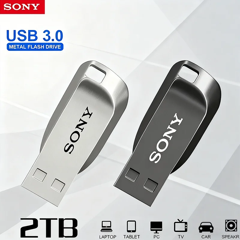 

SONY High Speed 2TB 1TB Pen Drive Transfer Metal 512GB USB 3.0 SSD Pendrive Cle Portable U Disk Flash Drive Memoria Stick For PC