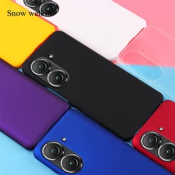 Per Zenfone 10 Multi colori custodia in plastica rigida opaca gommata di lusso per Asus Zenfone 10 10Z Zenfone10 custodie posteriori per telefono