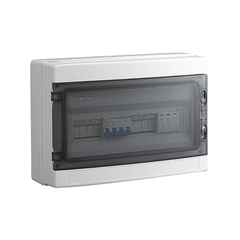 KINEE IP65 Waterproof Solar PV Combiner Box 2-String Array Power Solar System DC 500V 1000V PV String Box