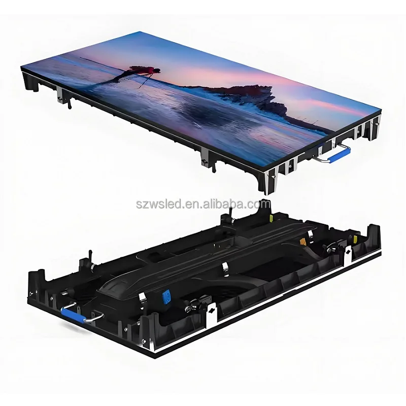 500x500mm Ultra Thin Light Weight High Brightness High Contrast LED Screen Die Casting Aluminum Cabinet Indoor P2.6 P2.9 Display