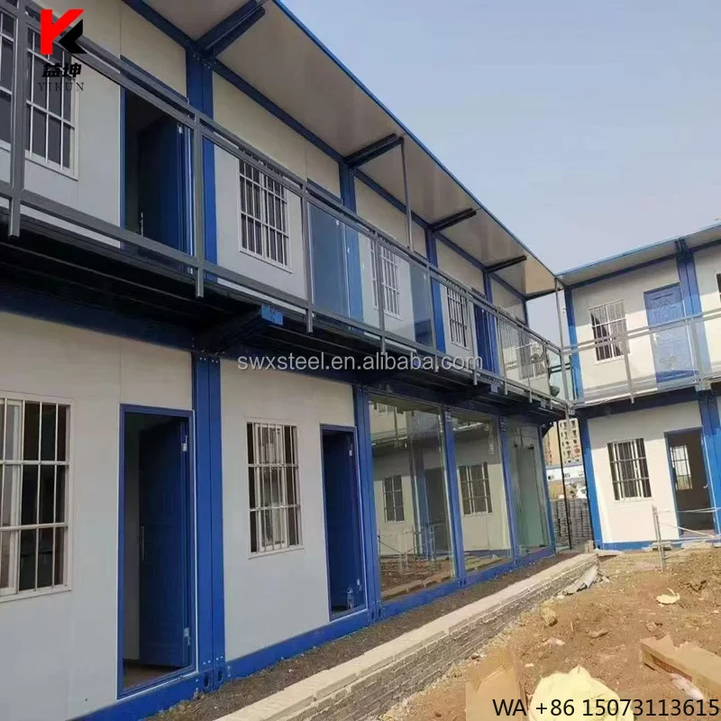 Quick Installation Folding Container House Modern X-Z-folding Design Prefab Tiny Mobile Temporary Dormitory Bedroom Villa