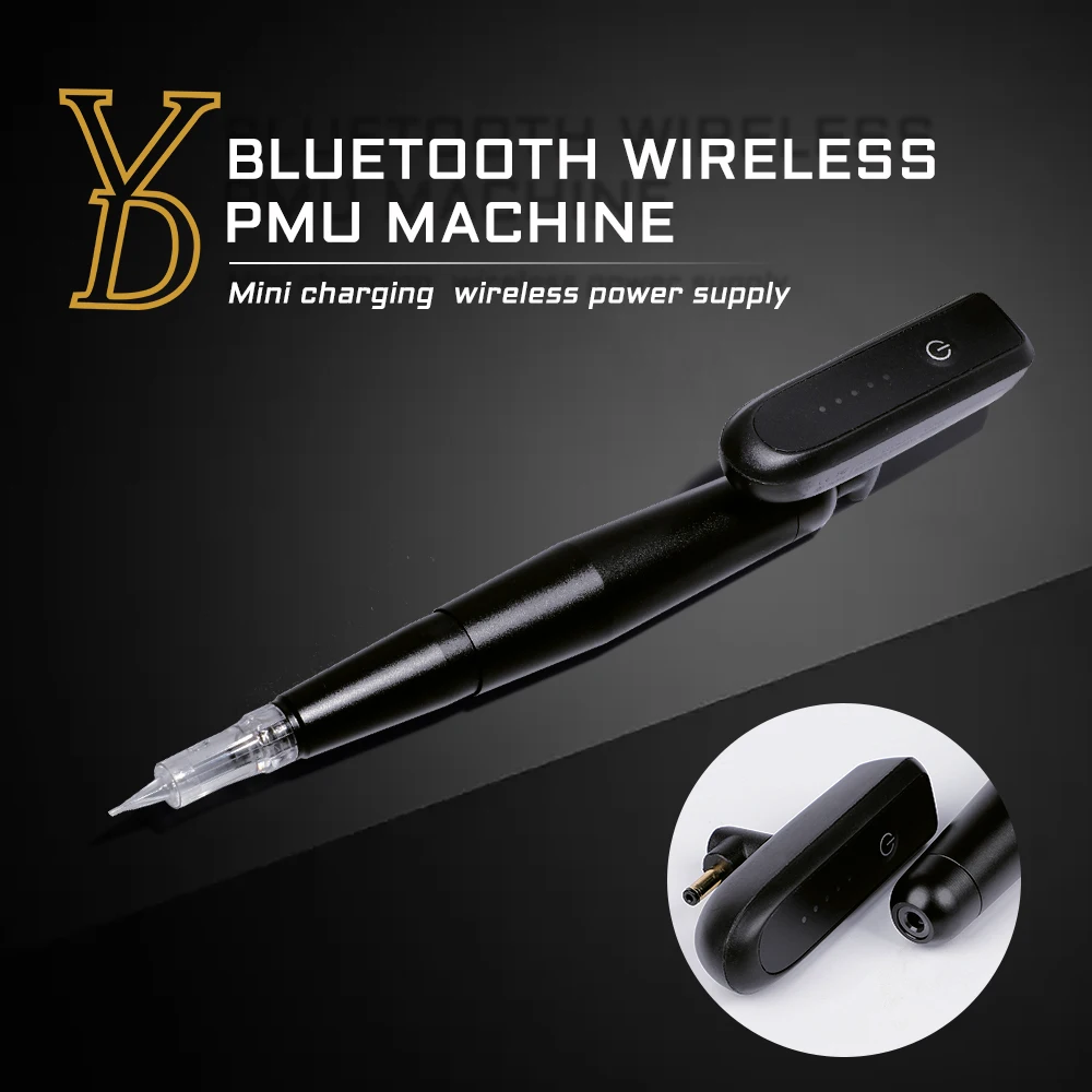 Dermograph PMU Wireless Blue tooth Permanent Makeup Machine Digital Machine Pen For Microblading Tattoo Cartridge Needles