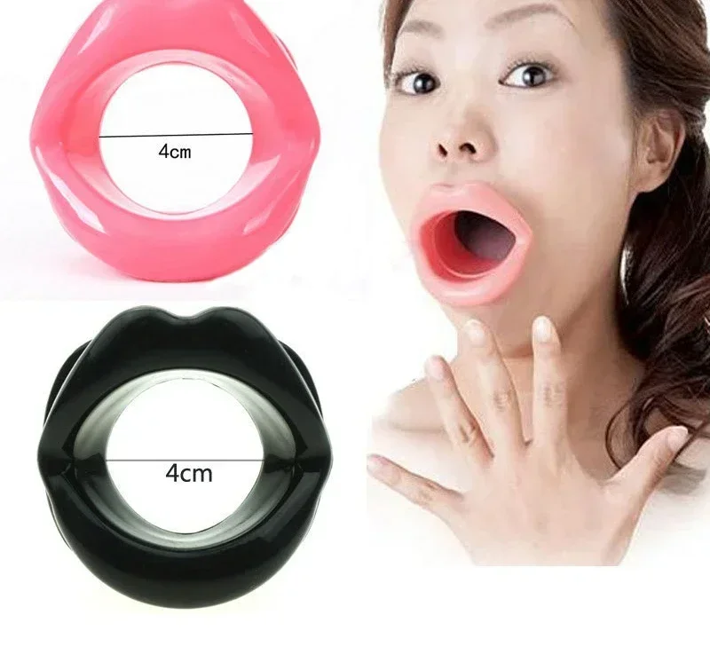 Jaw exerciser Face Lifting Lip Trainer Mouth Muscle Tightener Face Massage Exerciser Anti Wrinkle Lip Exercise